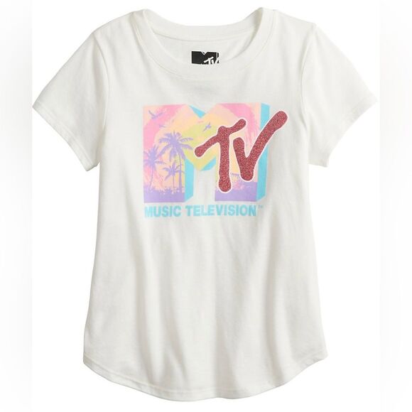 MTV Girls Graphic‎ "MTV" Tee Size M - Picture 1 of 6